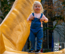 Afbeelding in Gallery-weergave laden, Salopette - Kathedraal - Jeans - Baby & Peuter