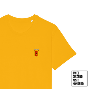 T-shirt - Nieuwe collectie - Logo Mechelen - Geel - Unisex