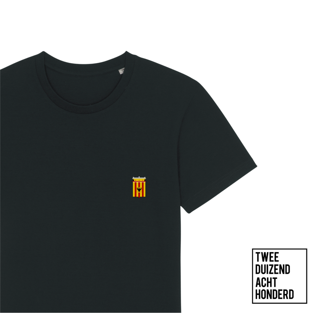 T-shirt - Nieuwe collectie - Logo Mechelen - Zwart - Unisex