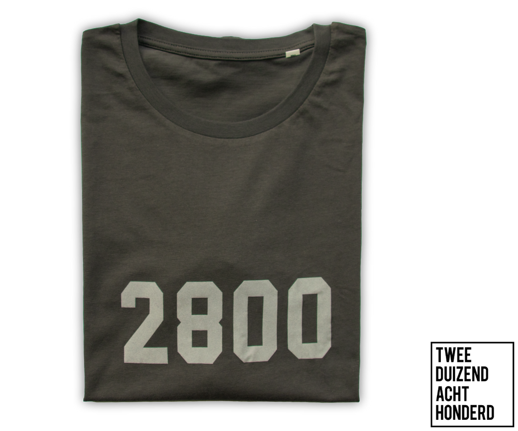 T-shirt - 2800 - Grijs - Man