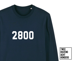 Sweater - 2800 - Blauw - Unisex